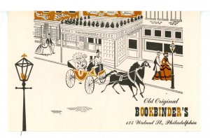 PA - Philadelphia. The Original Bookbinder's Restaurant