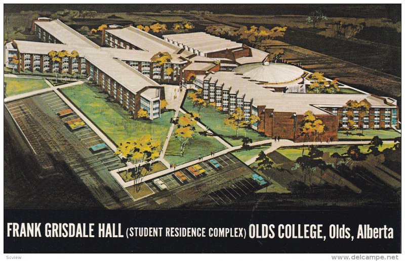 Frank Grisdale Hall (Student Complex), Old College, Olds, Alberta, Canada, 40...