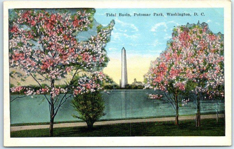 Postcard - Tidal Basin - Potomac Park - Washington, D. C.