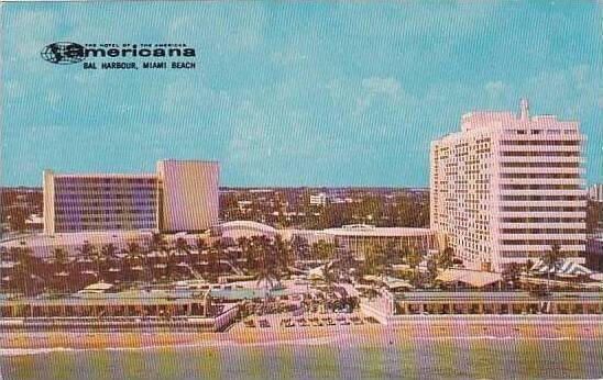 Florida Miami Beach Americana Hotel Bal Harbour