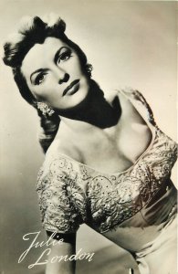 Postcard RPPC Beautiful movie star actress Julie London  #3279 23-4636