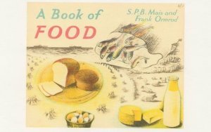 A Book Of Food Frank Ormrod SPB Mais Book Postcard