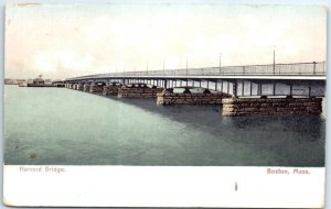 Postcard - Harvard Bridge - Boston, Massachusetts