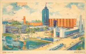 Chicago Illinois 1933 Hall of Science Exposition Postcard 21-12264