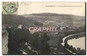 Saint Mihiel Postcard View of Old & # 39ensemble Roman Camp
