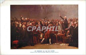 Image Museum of Versaille The Tennis Court Oath 24 * 16 cm Advertisement Carn...