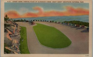 1940s Clingman's Dome Great Smoky Mountains National Park Postcard