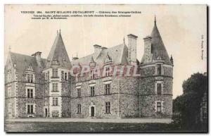 Postcard Old Saint Hilaire De Talmont Chateau des Granges Cathus