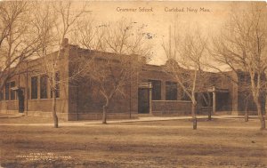 G96/ Carlsbad New Mexico Postcard 1920 Grammar School Building