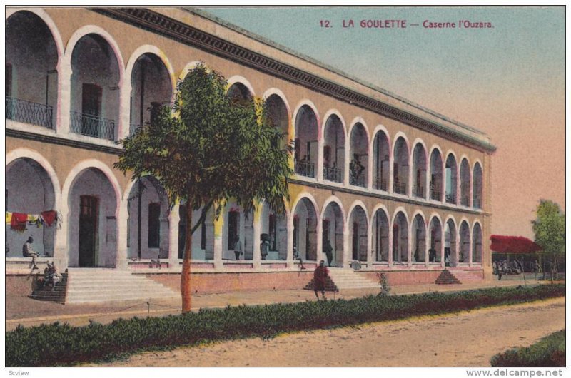 Caserne l'Ouzara, La Goulette, Tunisia, Africa, 1910-1920s