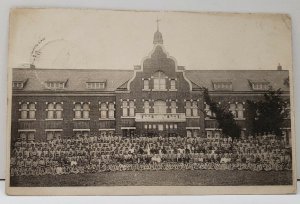 Japan Tohokugakuin Sendai School to Baltimore Early 1900's Photo Postcard  C5