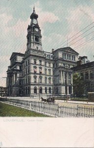 Louisville KY, Custom House, Tuck 1907, Customs