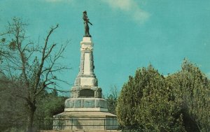 Vintage Postcard James W. Marshall Monument In Memory Coloma California CA