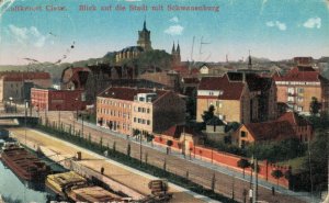 Germany Kleve Schwanenburg Vintage Postcard 08.42