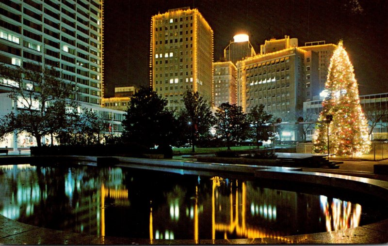 Texas Fort Worth Downtown Annual Festival Of Light