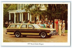 1977 Buick Estate Wagon Car Dealership Columbia Missouri MO Vintage Postcard