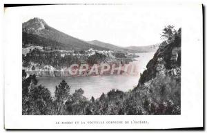 Old Postcard massif and the new cornice of & # 39Esterel