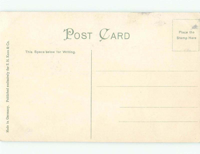 Divided-Back BRIDGE SCENE Lowell Massachusetts MA d4943