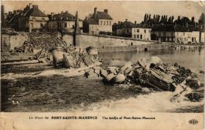 CPA MILITAIRE Le Pont de Pont Sainte-Maxence (316874)