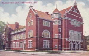 Indiana IndianapolisMaennerchor Club 1910