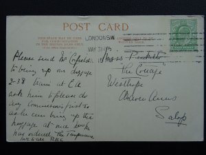 London THE CARLTON HOTEL Pall Mall c1906 Postcard