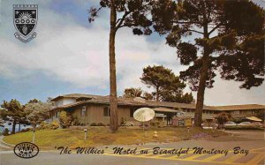 Wilkie Motel Monterey California 1975 postcard