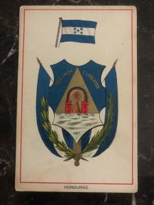 Mint Honduras Postcard Coat Of Arms