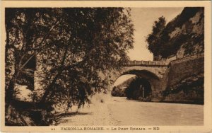 CPA VAISON-LA-ROMAINE Le Pont Romain (1086372)