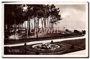 Old Postcard La Baule Casino Park