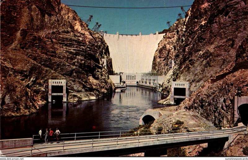 Nevada Hoover Dam Back Side