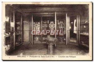 Old Postcard Ars Presbytere St. Cure d & # 39Ars House of relics