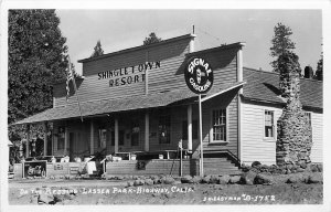 Postcard RPPC 1949  California Lassen Park Redding Shingletown Resort CA24-3095