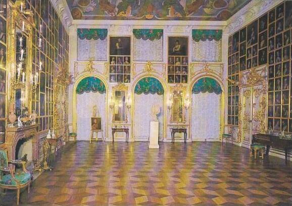 Russia Petroverts Great Palace The Portrait Room