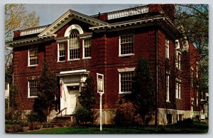 Montrose Pennsylvania~Susquehanna County Library & Museum~Vintage Postcard
