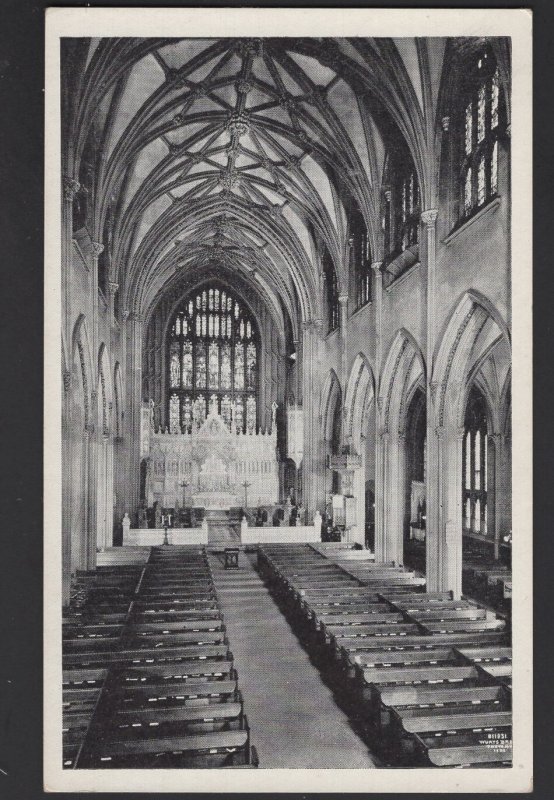 New York City Interior View Trinity Church High Altar Broadway and Wall St. ~ WB