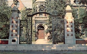 Administration Building & Gate in Northampton, Massachusetts Smith College.