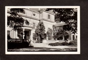 NY President Franklin D Roosevelt Home Hyde Park New York Real Photo RPPC RP PC