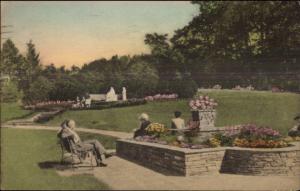 Denville NJ St. Francis Health Resort Hand Colored Postcard