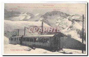 The winter sports has Luchon Old Postcard Plateau Superbagneres (1800m) Arriv...