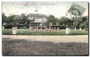 Old Postcard Boulogne Sur Mer Garden Casino