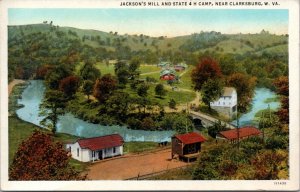 Postcard WV Clarksburg - Jackson's Mill and State 4 H Camp