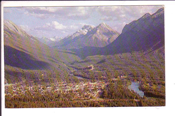 Banff from Mt Norquay, Alberta