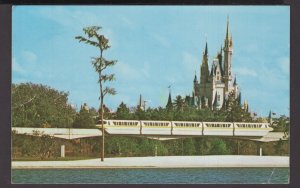 Walt Disney World Monorail to the Magic Kingdom over the Highway in the Sky