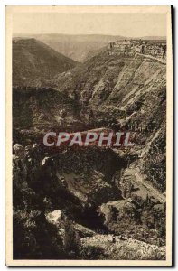 Old Postcard Valley Of The Screw The Canon of screw downstream of Navacelles