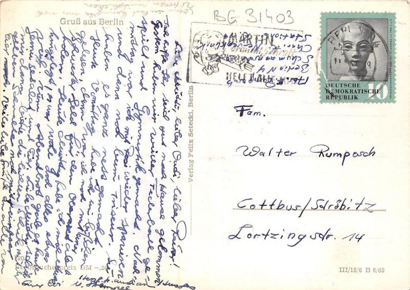 BG31403  berlin  germany CPSM 14.5x10cm