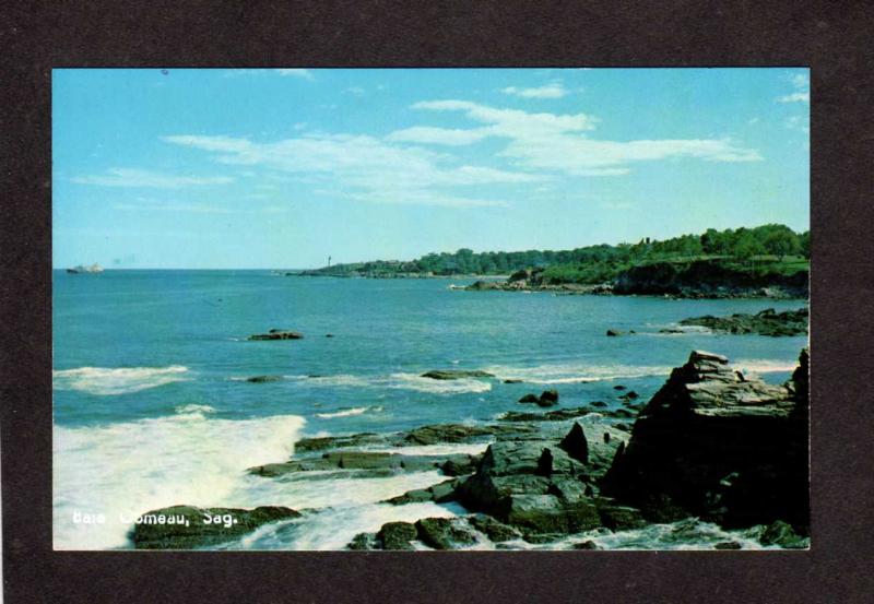 QC Quebec  Baie Comeau Canada Carte Postale Postcard Rocky Surf View