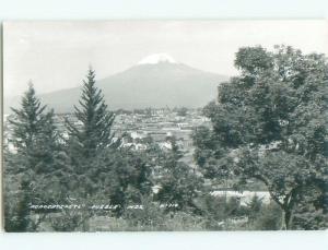 old rppc NICE VIEW Puebla Mexico i3830