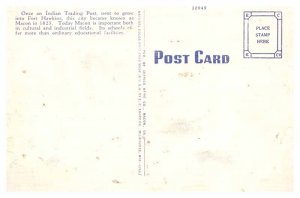 Postcard SCHOOL SCENE Macon Georgia GA AP2475