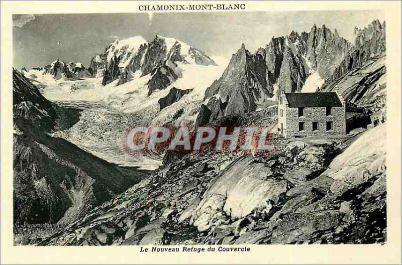 Old Postcard Chamonix The New Haven Cover