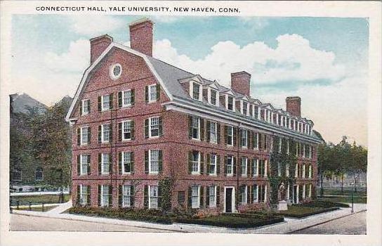 Connecticut New Haven Connecticut Hall Yale University